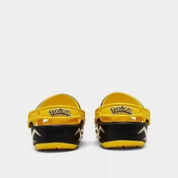 NIB Big Kids' Crocs x Pokemon Pikachu Classic Clog Shoes J4/J5/J6