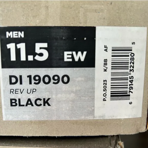 NIB Dingo Rev-Up Harness Boots, Black, Men's Size 11.5 E (wide)