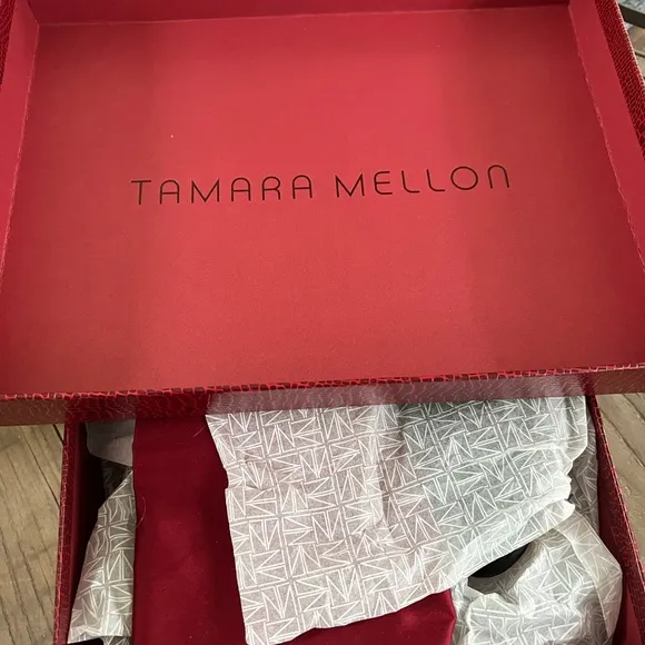 NIB Tamara Mellon Reverse Sandal 75