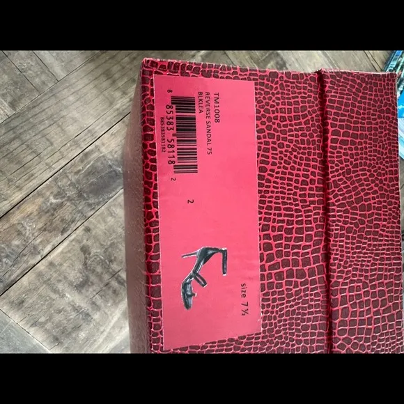 NIB Tamara Mellon Reverse Sandal 75
