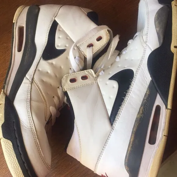 Nike air flight classic white shoes