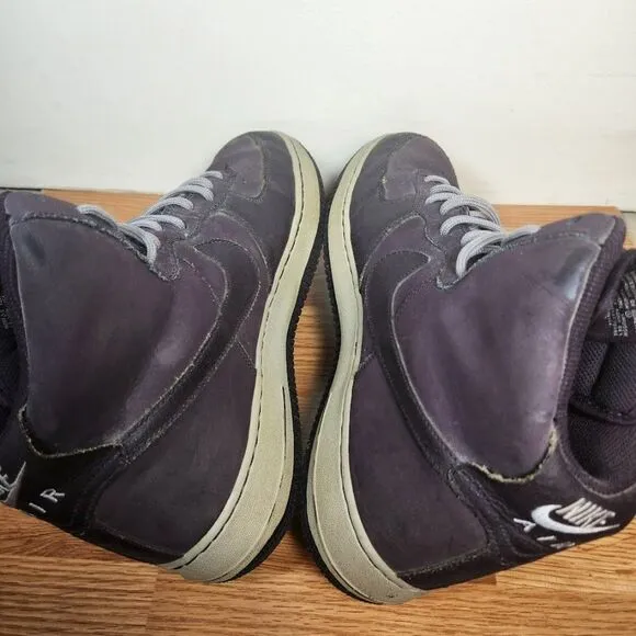 Nike Air Force 1 High '07 Port Wine And Gray Men's Size 12 315121-601