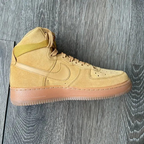 Nike Air Force 1 High LV8 3 Wheat Shoes GS