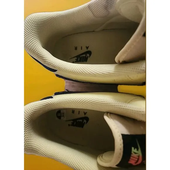 Nike Air Force 1 Low '07 LV8 Mens Size 15 Yellow Black Athletic Shoes Sneakers