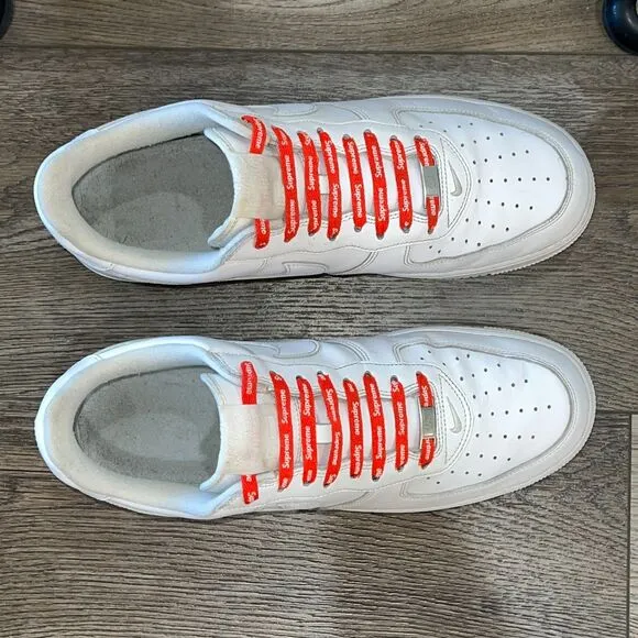 Nike Air Force 1 Low Supreme White - Men's Size 13