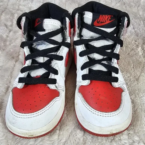 Nike Air Jordan 1 Retro High 7C OG Red Streetwear Classic Sneakers Unisex Shoes