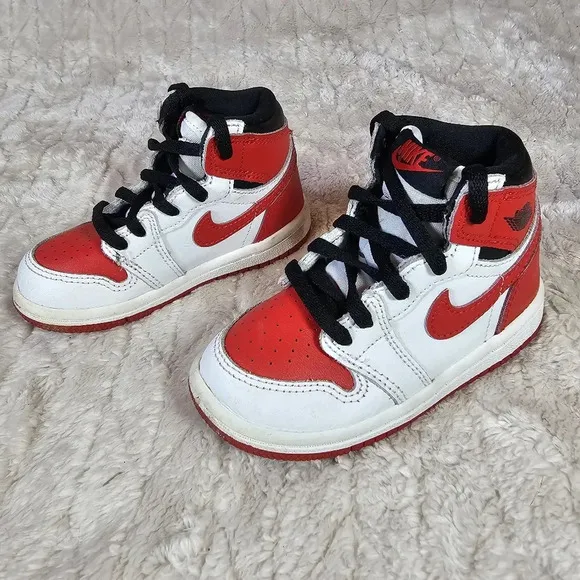 Nike Air Jordan 1 Retro High 7C OG Red Streetwear Classic Sneakers Unisex Shoes