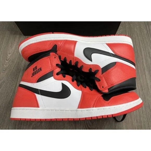 Nike Air Jordan 1 Retro High Rare Air Max Orange Black size 18