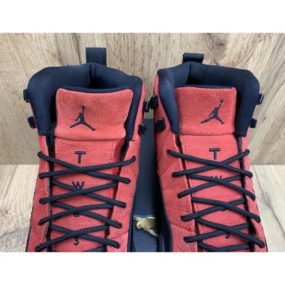 Nike Air Jordan 12 Retro GS 'Reverse Flu Game' Youth Sz 6Y Preowned 153265-602