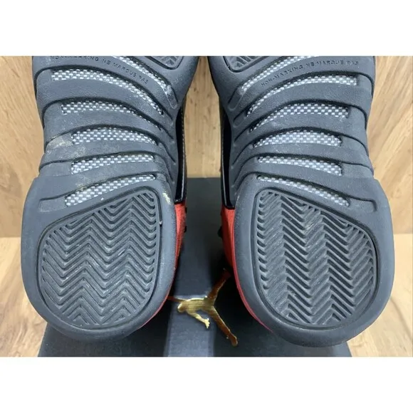 Nike Air Jordan 12 Retro GS 'Reverse Flu Game' Youth Sz 6Y Preowned 153265-602
