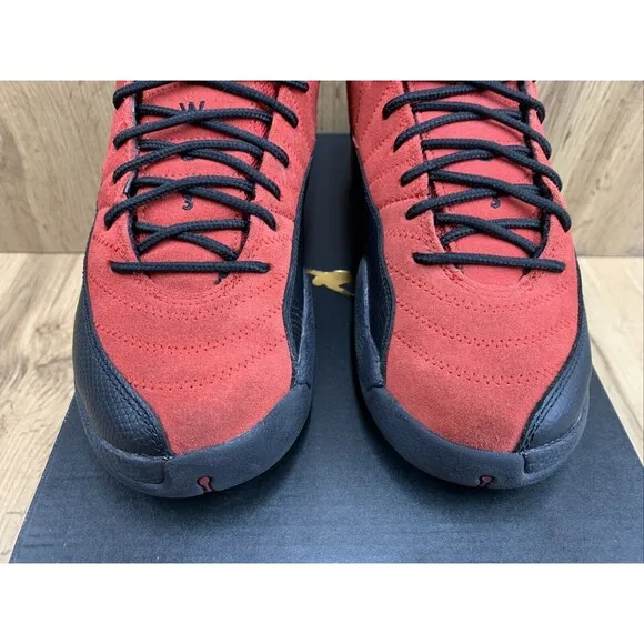 Nike Air Jordan 12 Retro GS 'Reverse Flu Game' Youth Sz 6Y Preowned 153265-602