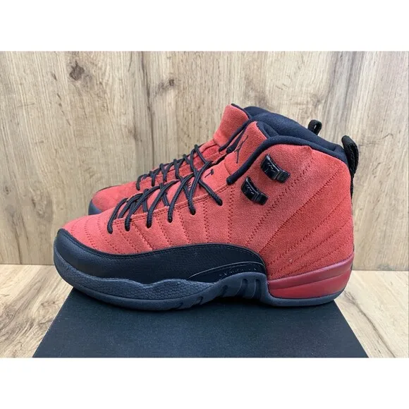 Nike Air Jordan 12 Retro GS 'Reverse Flu Game' Youth Sz 6Y Preowned 153265-602