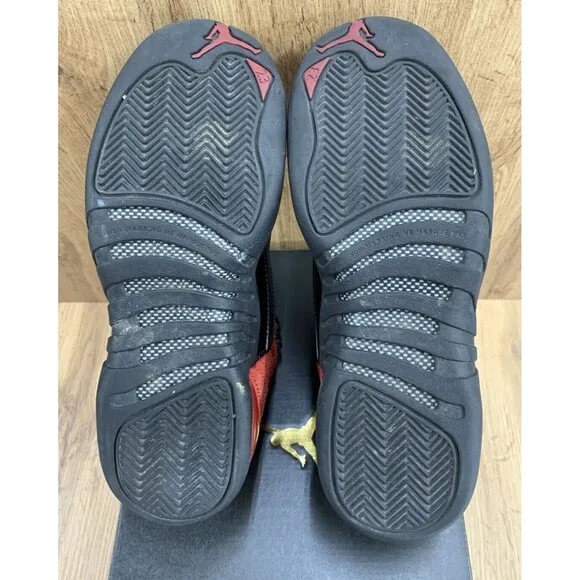 Nike Air Jordan 12 Retro GS 'Reverse Flu Game' Youth Sz 6Y Preowned 153265-602