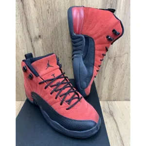 Nike Air Jordan 12 Retro GS 'Reverse Flu Game' Youth Sz 6Y Preowned 153265-602