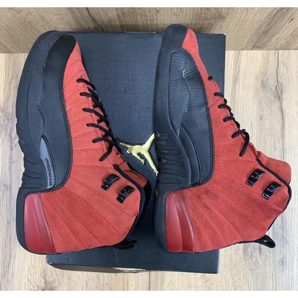 Nike Air Jordan 12 Retro GS 'Reverse Flu Game' Youth Sz 6Y Preowned 153265-602