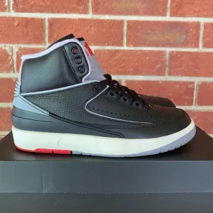 Nike Air Jordan 2 GS Youth Black Cement Retro High New Sneakers NIB Shoes