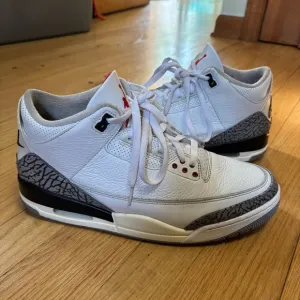Nike Air Jordan 3 retro mid white cement reimagined sneakers shoes size 11
