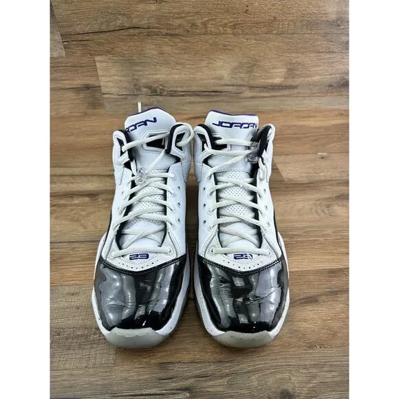 Nike Air Jordan B'Loyal Shoe &quot;Space Jam&quot; 315317-115 White Black Men's Si…