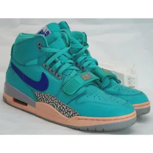 Nike Air Jordan Legacy 312 Men Sz 11 AV3922-348 Hyper Jade Blue Basketball Shoes