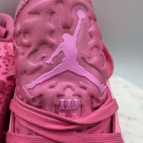 Nike Air Jordan Zion 3 Pink Lotus Mens Size 9.5 Athletic Shoe Sneaker DR0675-600