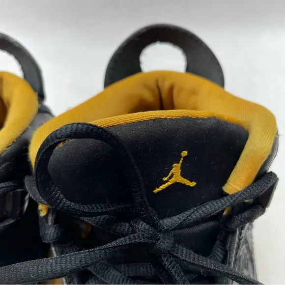 Nike Air Jordon Dub Zero &quot;Taxi&quot; Size 6.5Y Black/Yellow