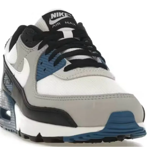 Nike Air Max 90 Men's Shoes - Black, Gray, Blue