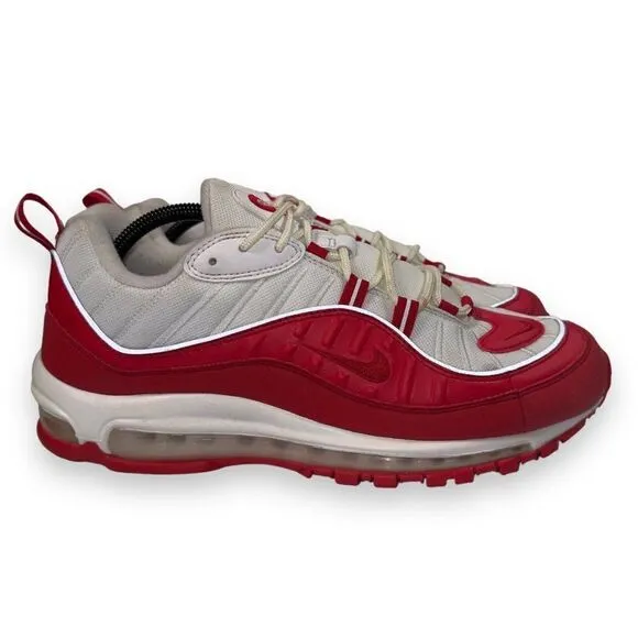 Nike Air Max 98 'University Red' Sneakers 640744-602 Men's 11