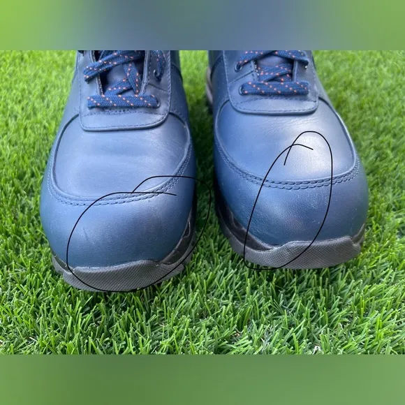 Nike Air Max Goadome ACG Team Navy Leather Boots Shoes DZ5178-400 Men Size 11.5