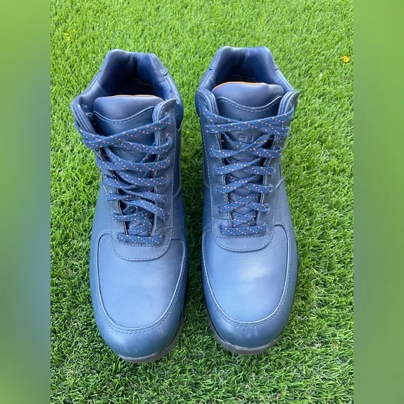 Nike Air Max Goadome ACG Team Navy Leather Boots Shoes DZ5178-400 Men Size 11.5