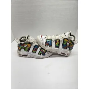 Nike Air More Uptempo GS Peace Love DM8155-100 Size 6.5 Y 8 W