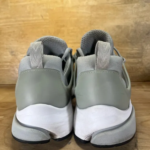 Nike Air Presto SE Woven Fingertrap Mens Sz 12 Shoes Sneakers Wolf Grey