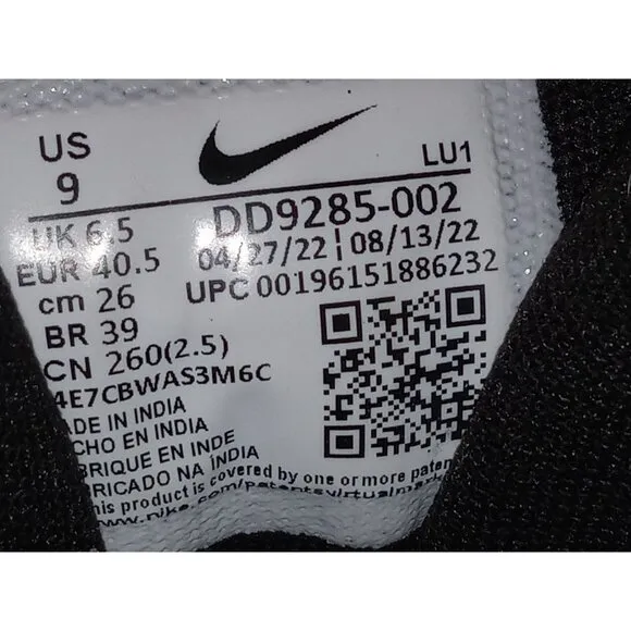 Nike Air  Women's Max Bella TR5 Athletic Training Shoes Black DD9285-002 size 9