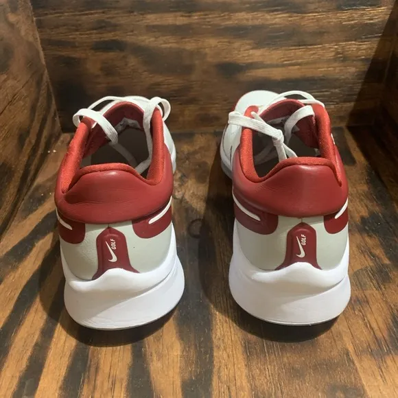 Nike Air Zoom Infinity Tour NEXT% Golf Shoes DX6001-160 Size 7.5 White Red Rare