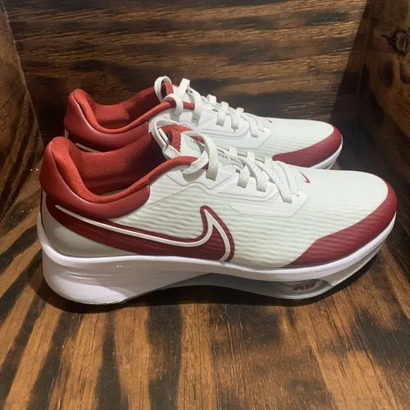 Nike Air Zoom Infinity Tour NEXT% Golf Shoes DX6001-160 Size 7.5 White Red Rare