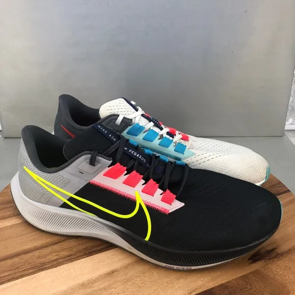 Nike Air Zoom Pegasus 38 LE 'Greedy' Running Shoes Mens 15 Cushioned Performance