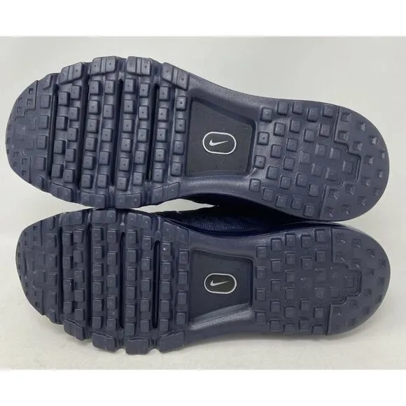 Nike AirMax Dark Navy Blue Black Run Shoes NEW Rare Color Fast Shipping Mens 10