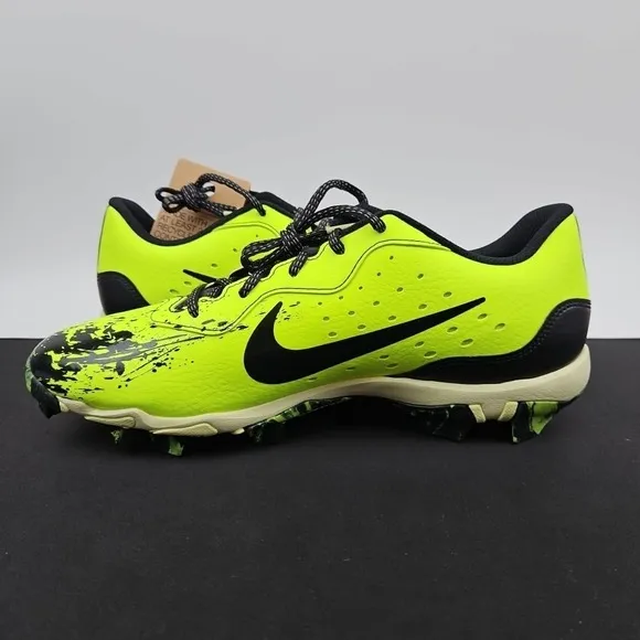 Nike Alpha Huarache 4 Keystone 'Black/Life Lime' Men's Size 11.5 FV6098-001 New