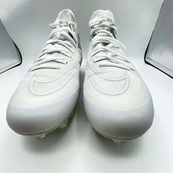 Nike Alpha Huarache 8 Elite Lacrosse White/ Pure Platinum CW4440-110 Men’s 10.5