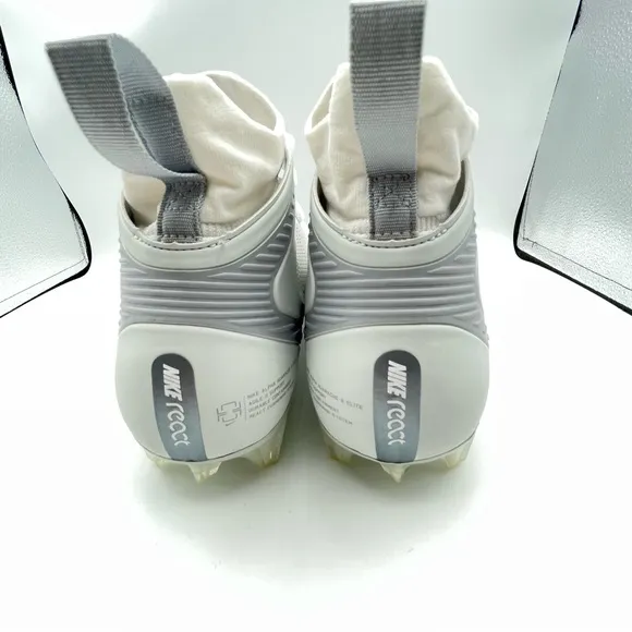 Nike Alpha Huarache 8 Elite Lacrosse White/ Pure Platinum CW4440-110 Men’s 10.5