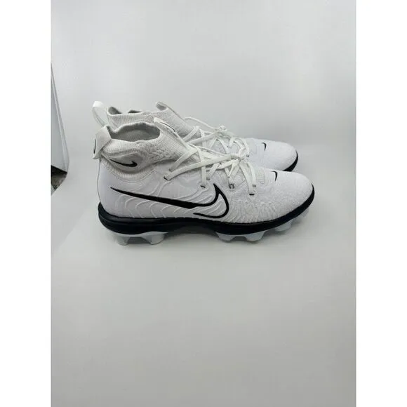 Nike Alpha Huarache NXT MCS Baseball Cleats Men’s Size 11.5 White  DJ6519-101