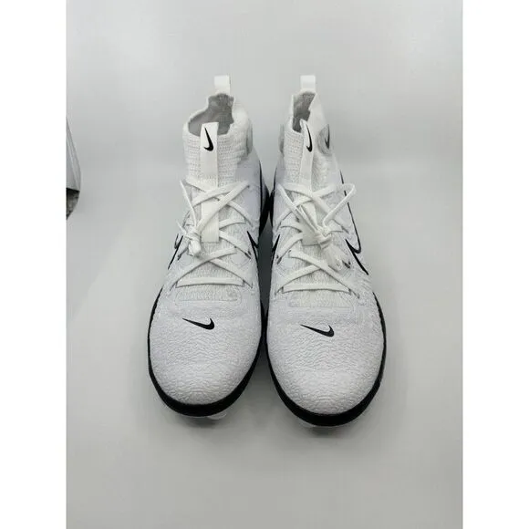 Nike Alpha Huarache NXT MCS Baseball Cleats Men’s Size 11.5 White  DJ6519-101