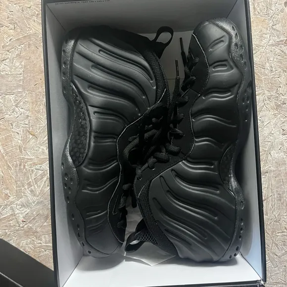 Nike Black Athletic Foamposite Shoes