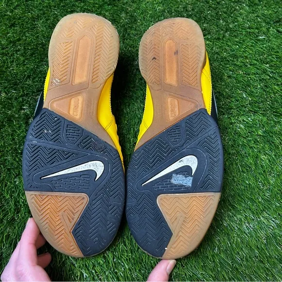 Nike Bright Yellow Football Shoes