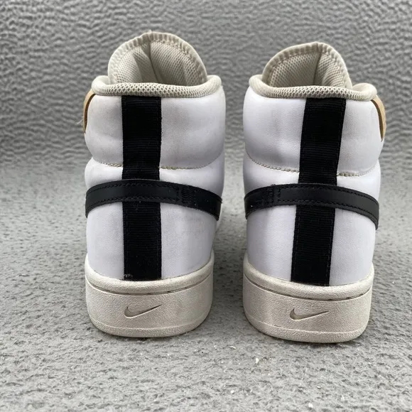 Nike Court Royale 2 Mid Shoes Men 10 Leather White Basketball Classic Streetwear