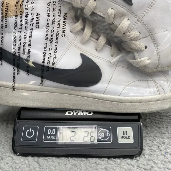 Nike Court Royale 2 Mid Shoes Men 10 Leather White Basketball Classic Streetwear