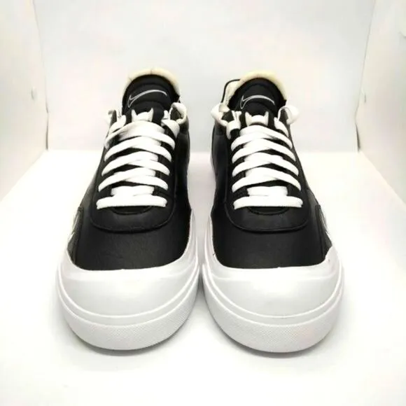 Nike Drop Type Skateboard Sneakers Mens Size 10.5 Black White Shoes Casual‎