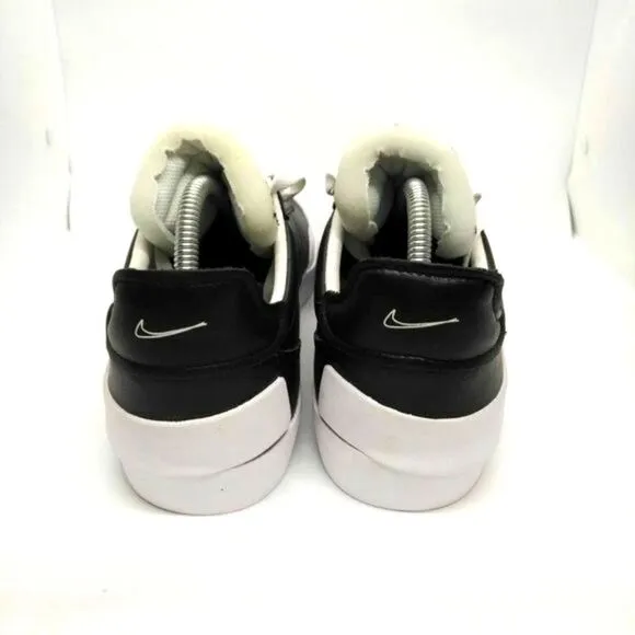 Nike Drop Type Skateboard Sneakers Mens Size 10.5 Black White Shoes Casual‎