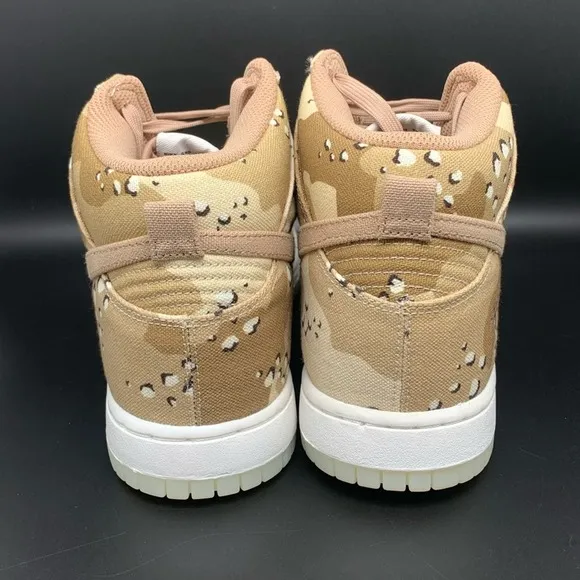 Nike Dunk High Desert Camo Shoes Men's Sz 7.5 /Women's sz 9