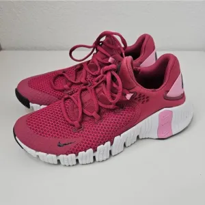 Nike Free Metcon 4 Sweet Beet Pink White CZ0596-600 Women’s Size 8