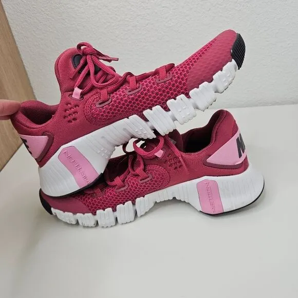 Nike Free Metcon 4 Sweet Beet Pink White CZ0596-600 Women’s Size 8